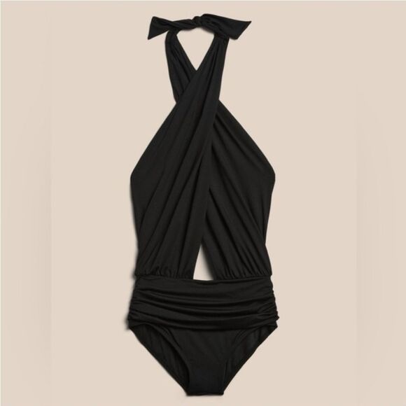 Banana Republic Black Twisted Knot Remake Swimsuit - Picture 7 of 12